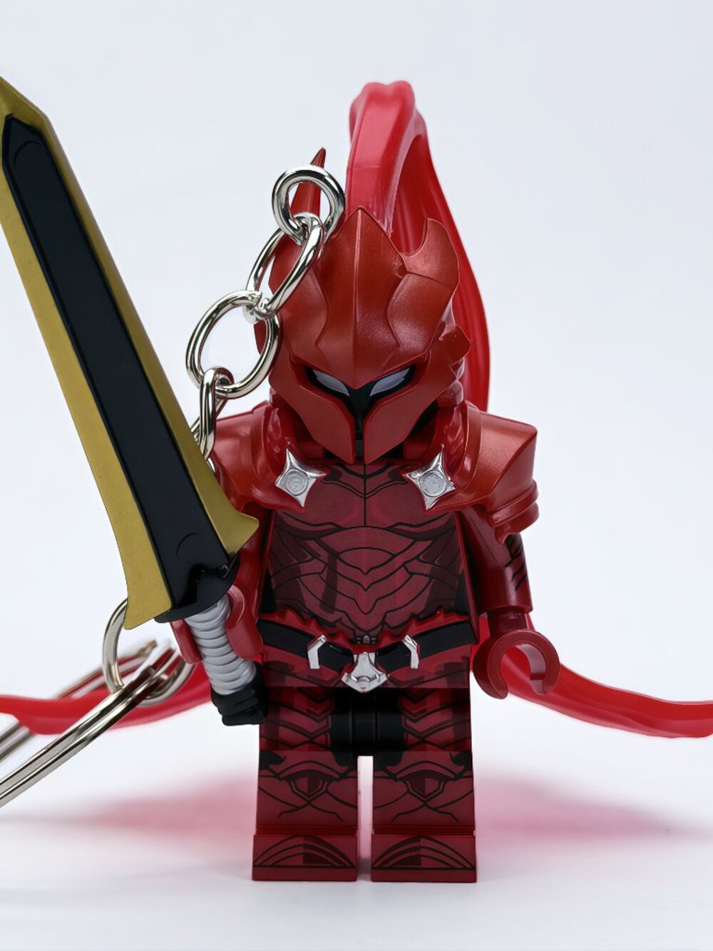 Solo Leveling Igris Custom Minifigure Keychain